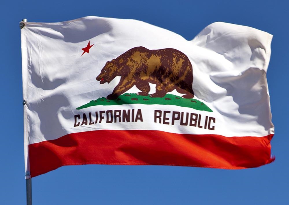 california state flag